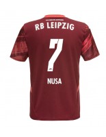 Moške Nogometnih dresov RB Leipzig Antonio Nusa #7 Gostujoči 2024-25 Kratki rokavi